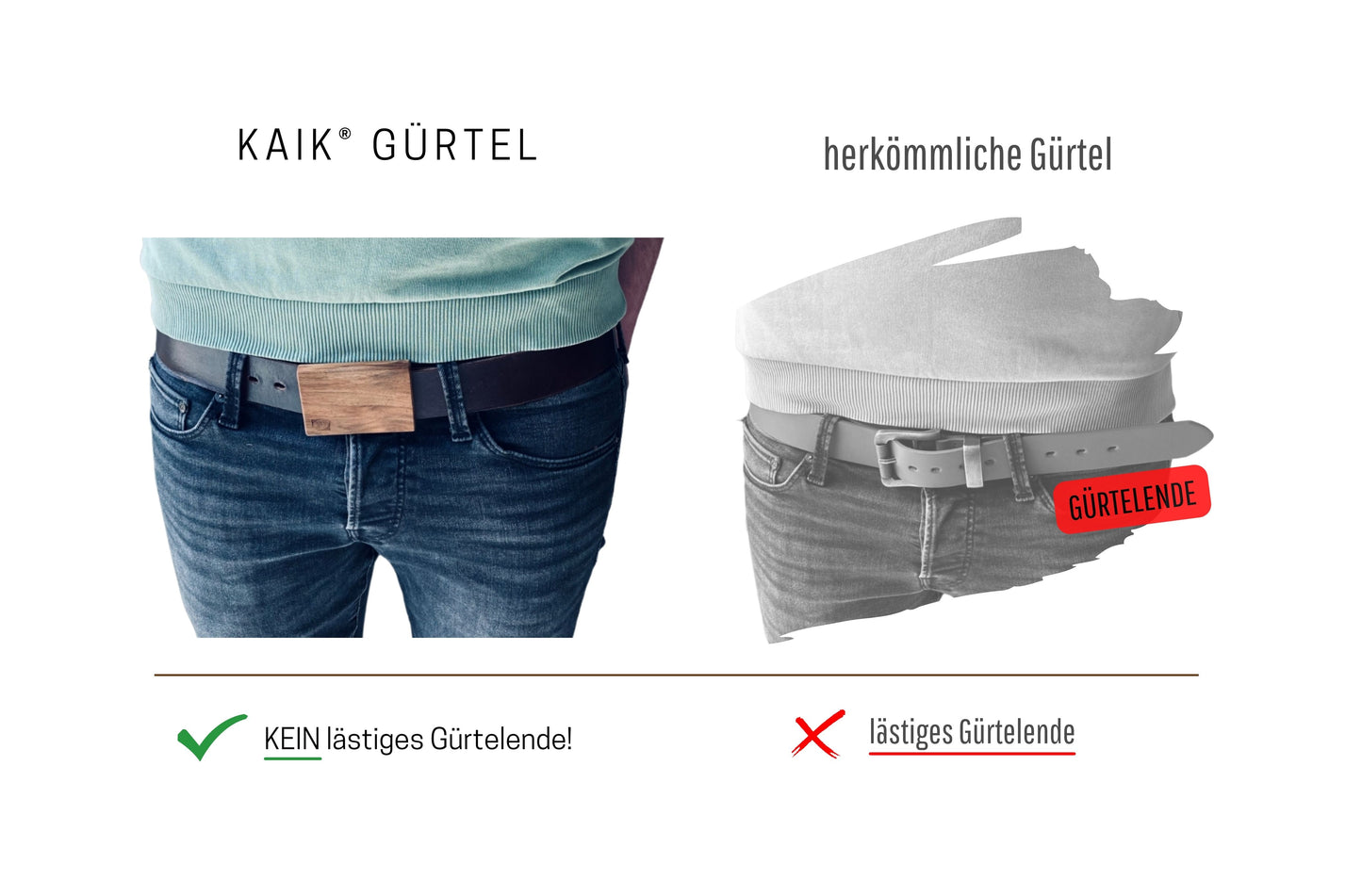 Ledergürtel Pflaume SLIM