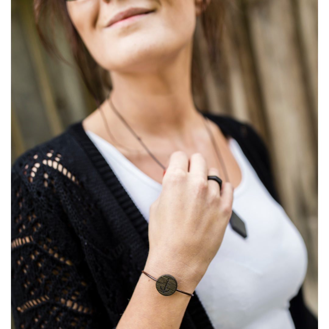2 in 1: Arm- und Fußband Olive