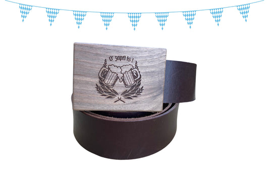 Trachtengürtel "O' zapft is!"