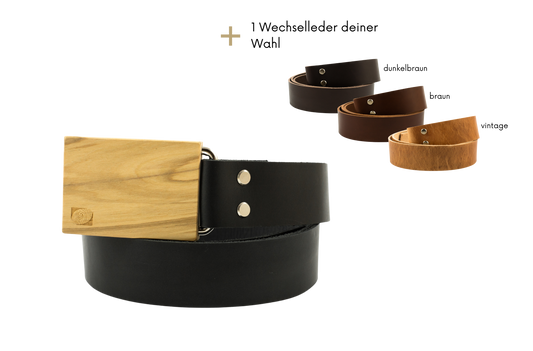 SET - Wechselgürtel Olive