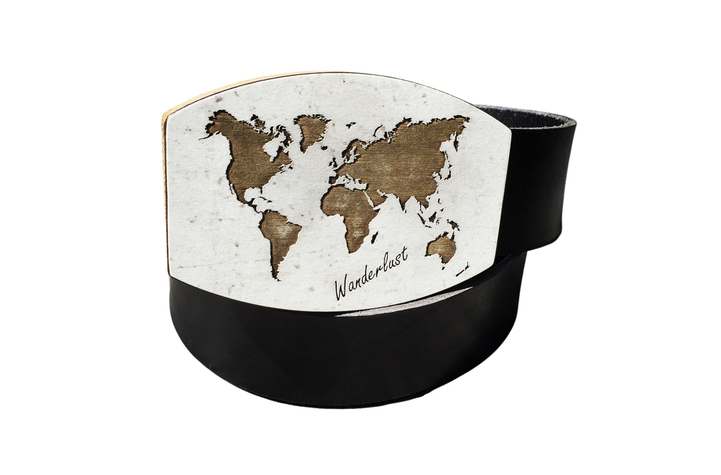 Ledergürtel CurveD Wanderlust
