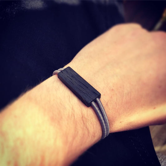 Flexi-Armband grau